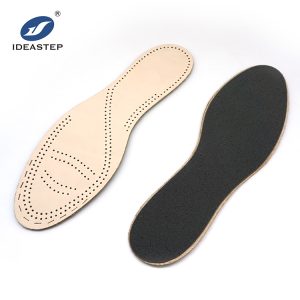 What are leather insoles made of