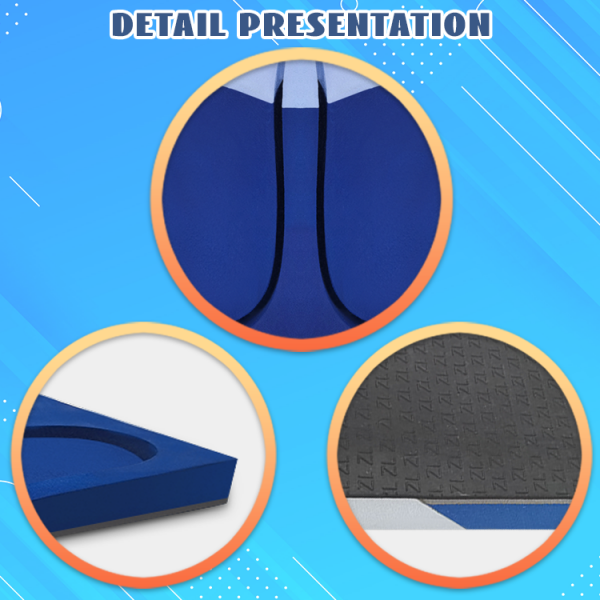 Dual-density EVA foot mold box for customized insoles