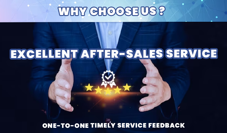 Excellent after-sales service